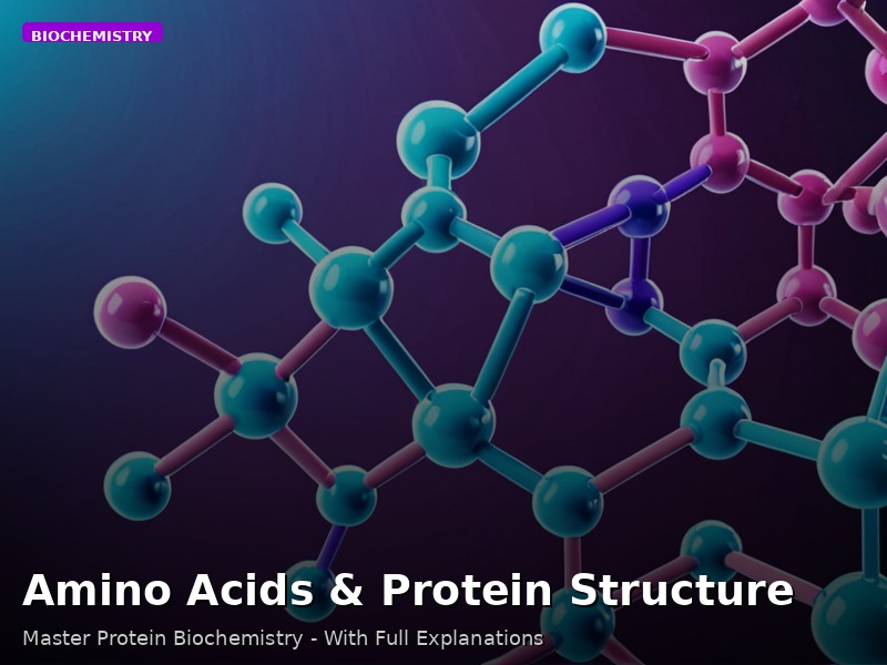 Amino Acids & Protein Structure