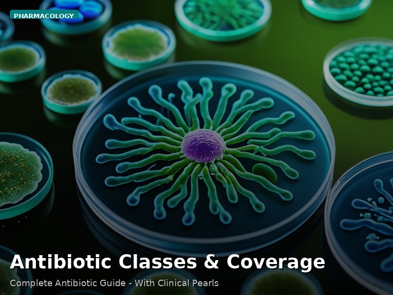 Antibiotic Classes & Coverage