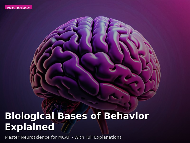 Biological Bases of Behavior Explained