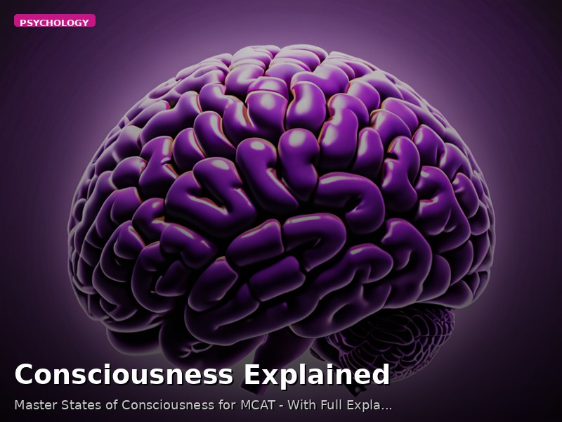 Consciousness Explained