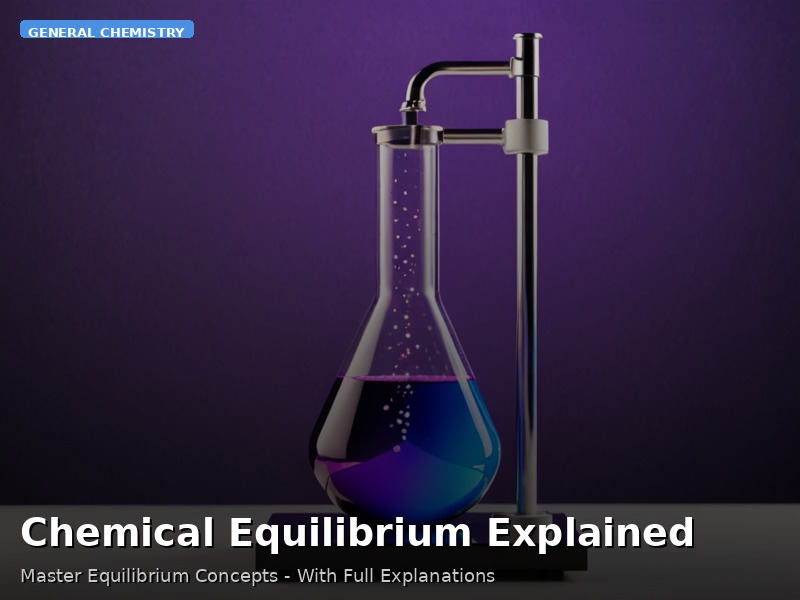Chemical Equilibrium Explained