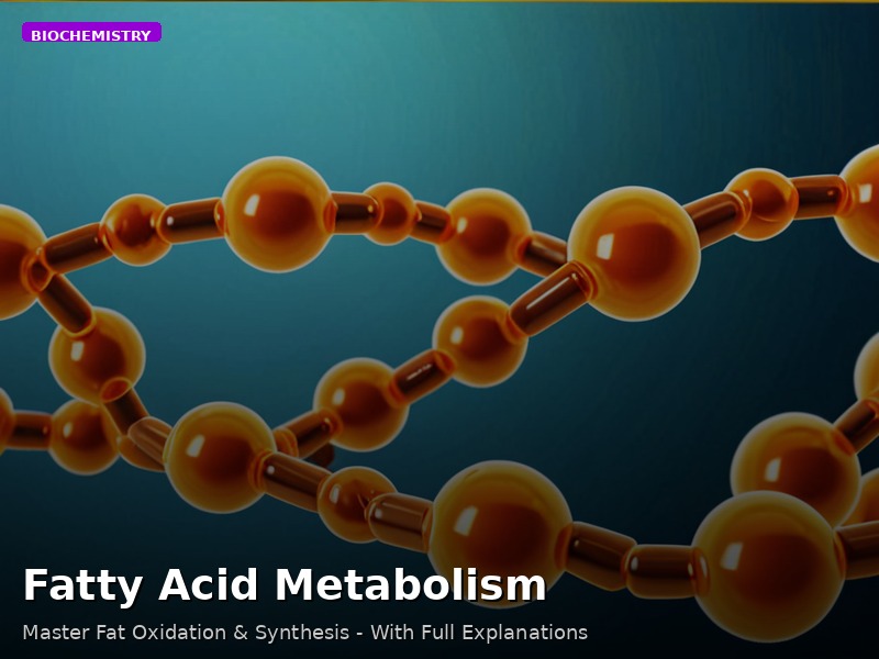 Fatty Acid Metabolism