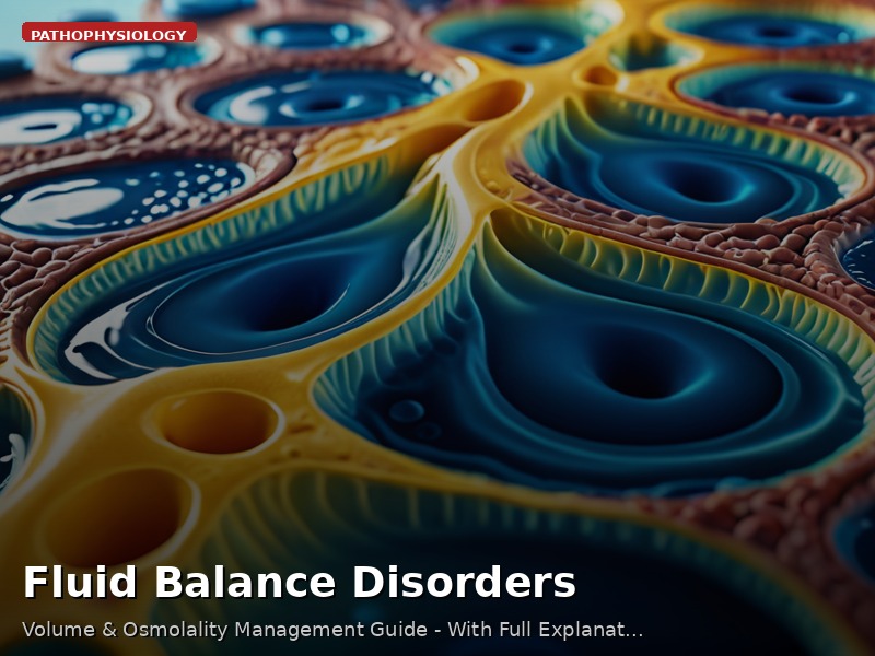 Fluid Balance Disorders
