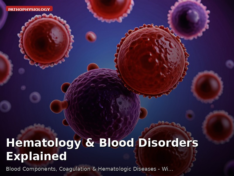 Hematology & Blood Disorders Explained