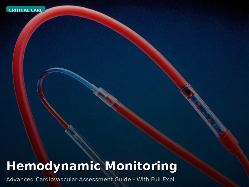 Hemodynamic Monitoring