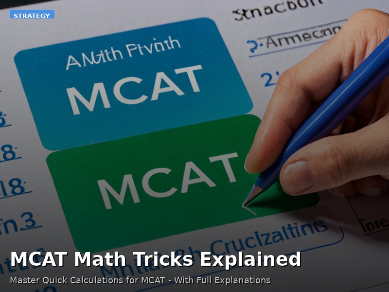 MCAT Math Tricks Explained