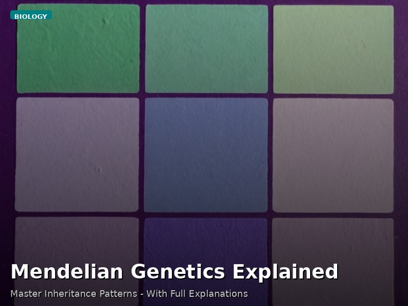 Mendelian Genetics Explained