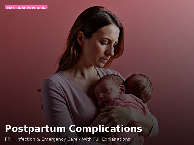 Postpartum Complications