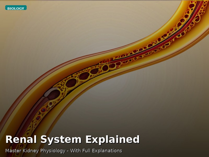 Renal System Explained