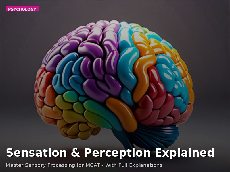 Sensation & Perception Explained