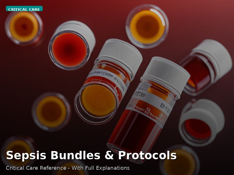 Sepsis Bundles & Protocols