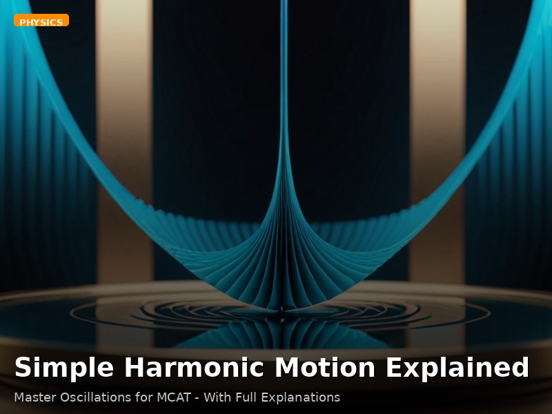Simple Harmonic Motion Explained