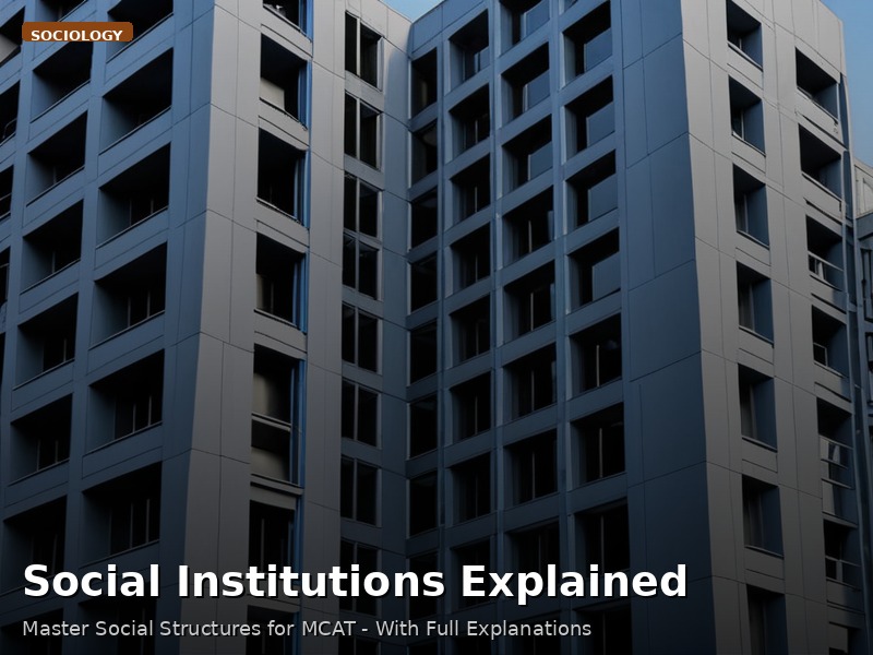 Social Institutions Explained