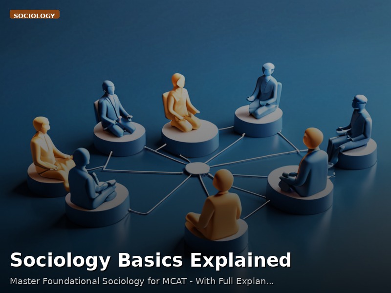 Sociology Basics Explained