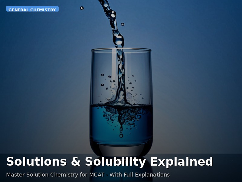 Solutions & Solubility Explained