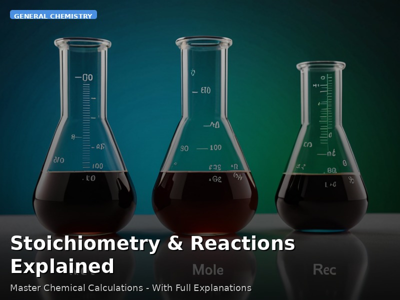 Stoichiometry & Reactions Explained