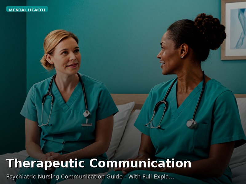 Therapeutic Communication